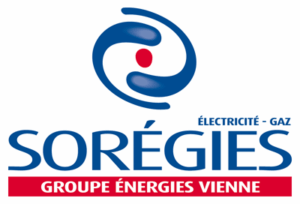 Logo Sorégies, fournisseur d’électricité et de gaz engagé dans la transition énergétique.